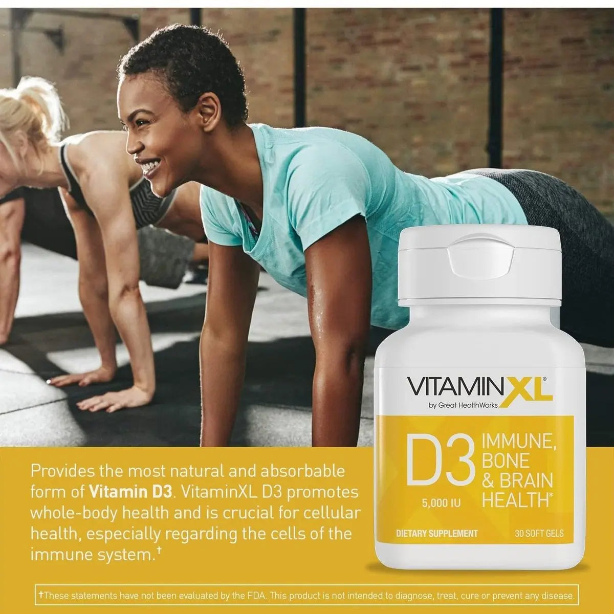 OmegaXL 120 Softgels (60 x 2 Pack) & VitaminXL D3 High Potency Daily Vitamin D 5000 IU 125mcg(30 Softgels) - Project New Hope New York Inc
